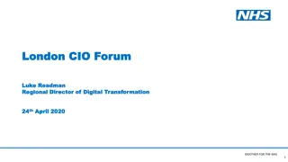 London Digital Transformation Update
