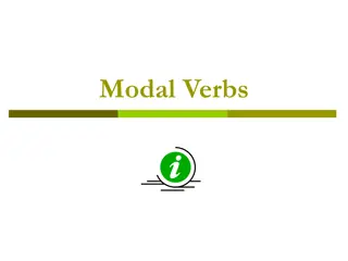 Mastering Modal Verbs and Past Tense Forms