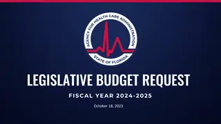 Florida Health Agency Budget & Initiatives 2024-2025