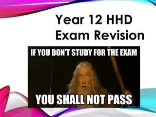 HHD Exam Revision Guide - Tips and Structure
