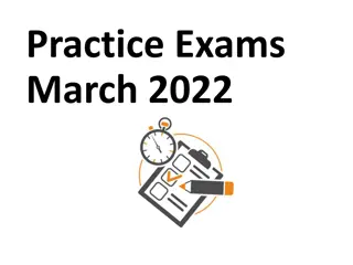 Exam Guidelines and Procedures March 2022