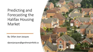 Forecasting Halifax Housing Market Trends