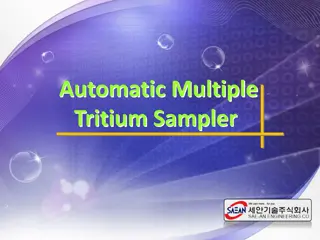 Characteristics of CANDU Reactor and Tritium Sampler