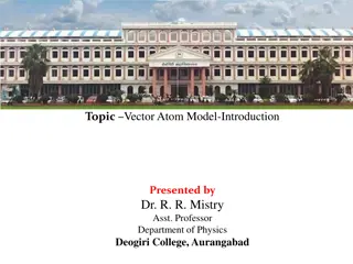 Introduction to Vector Atom Model Coupling Schemes