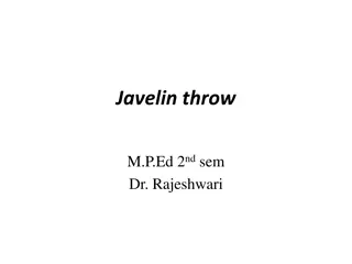 Techniques for Successful Javelin Throwing