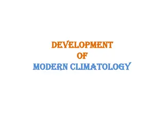 Evolution of Modern Climatology: Historical Perspectives