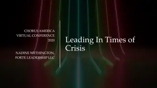 Leading Through Crisis: Traits and Strategies