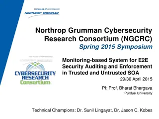 Innovative Security Solutions for Service-Oriented Architectures