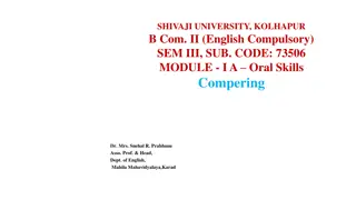 Effective Compere Skills for Program Hosting