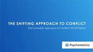 Shifting Canadian Approach to Conflict during COVID