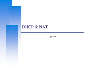 Understanding DHCP and NAT for Dynamic Network Configuration