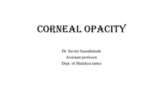 Understanding Corneal Opacity and Transparency