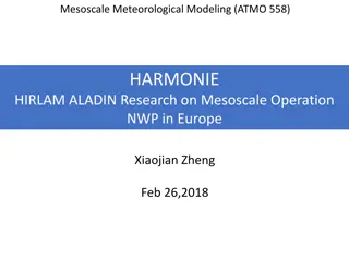 Mesoscale Meteorological Modeling Overview