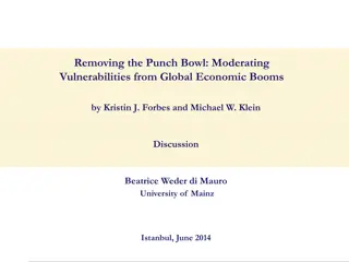 Modelling Policy Choices and Economic Outcomes