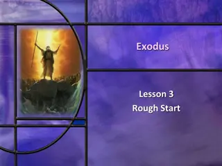 Trouble Brewing in Exodus: Pharaoh's Defiance and God's Promises