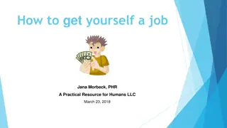 Practical Tips for Landing a Job