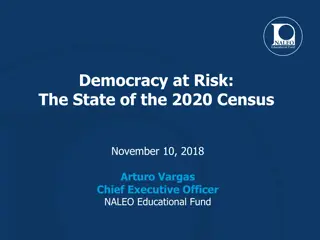 2020 Census Challenges and Implications for Latino Community