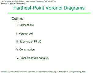 Computational Geometry: Farthest-Point Voronoi Diagrams