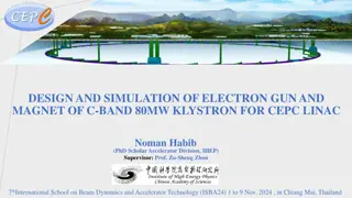 Design and Simulation of Electron Gun and Magnet for C-Band 80MW Klystron
