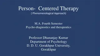 Understanding Person-Centered Therapy Approach