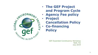GEF Project Cycle and Policies
