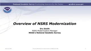 NSRS Modernization Overview
