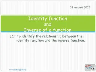 Understanding Identity and Inverse Functions
