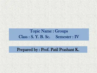 Understanding Groups in Modern Algebra