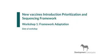 New Vaccines Introduction Prioritization Framework Workshop