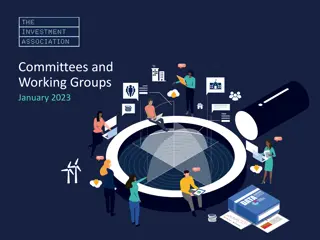 High-Level Investment Committees and Working Groups