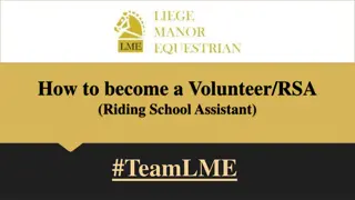 Become a Volunteer RSA - TeamLME Requirements and Process