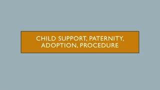 Understanding Child Support, Paternity, Adoption, and Procedure in Mississippi