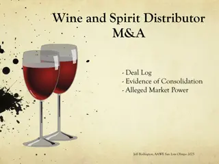 Wine & Spirit Distributor M&A Consolidation Analysis