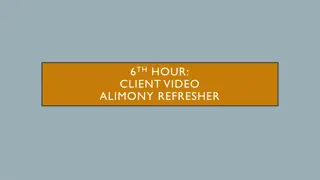 Understanding Alimony Agreements and Types