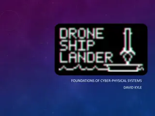 Drone Ship Lander Cyber-Physical Systems