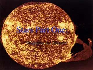 Understanding Stars: Brightness, Temperature, and Distance
