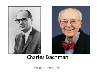 Charles Bachman: Pioneer in Database Management Systems