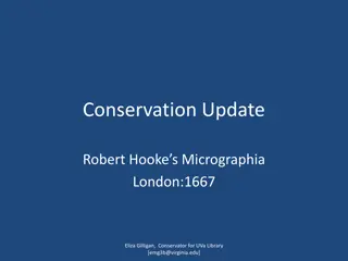Micrographia Conservation Update