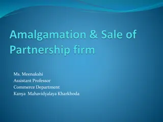 Amalgamation of Partnership Firms Explained
