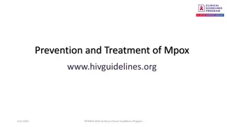 Mpox Prevention and Treatment Guidelines