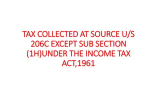 Tax Collected at Source - Overview and Rules