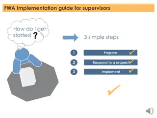 Implementing FWA: Supervisors' 3-Step Guide