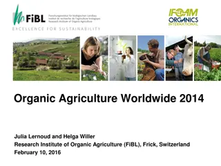 Insights on Global Organic Agriculture 2014