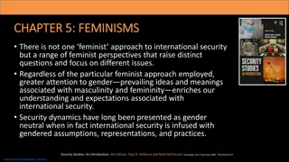 Understanding Feminist Perspectives on International Security