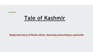 Neglected Story of Hindu Ethnic Cleansing in Kashmir