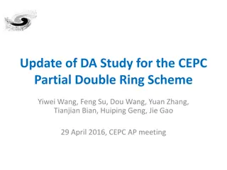 CEPC Double Ring Scheme Update