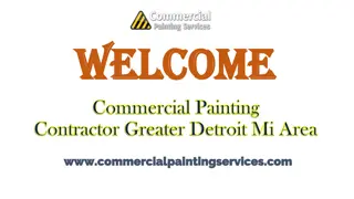 Commercial Painting Contractor ​​Greater Detroit Mi Area