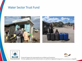 Water Sector Trust Fund and Current Water Challenges in Kenya