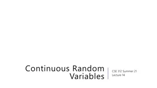 Understanding Continuous Random Variables