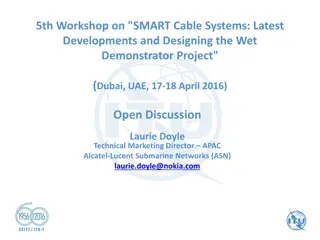 Latest Developments in Smart Cable Systems Workshop